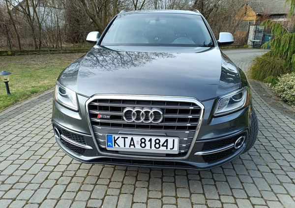 Audi SQ5 cena 105000 przebieg: 139000, rok produkcji 2015 z Tarnów małe 67